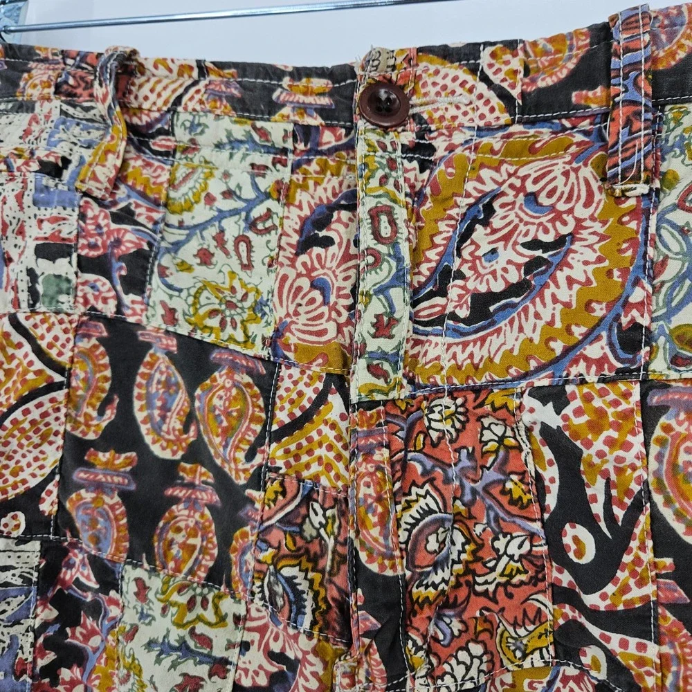 J Crew Shorts Mens 33w Chino Patchwork Paisley Field Casual Preppy Vintage